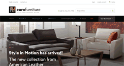 Desktop Screenshot of eurofurniture.com